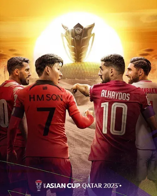 پوستر AFC برای نیمه نهایی جام ملت های آسیا