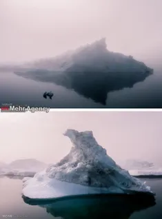📸  تصاویر زیبا از شهر یخی در سرزمین گرینلند