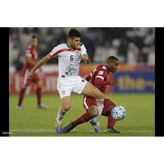 دیدار تیم های فوتبال امید ایران و امید قطر
