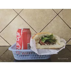 Sandwich and coke | 3 Oct '15 | iPhone 6 | #aroundtehran 
