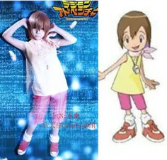 Hikari cosplay Digimon Adventure