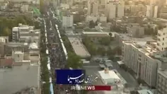 🎥تصاویر هوایی از حضور گسترده مردم در #مهمانی_۱۰_کیلومتری عید غدیر