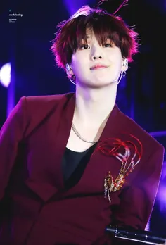 عکس ازشوگا Suga از گروه بی تی اس BTS