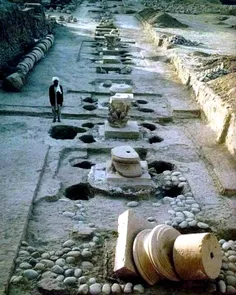 ویرانی های شهر هلنی باستان
