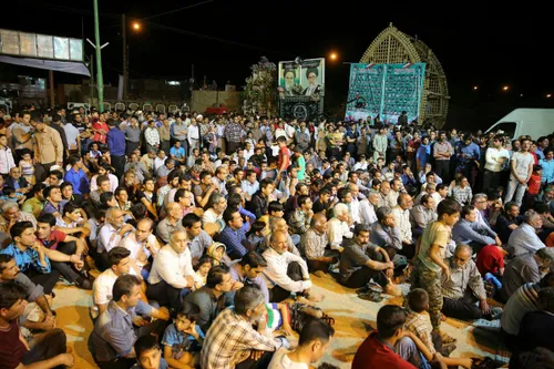 حضور دکتر احمدی نژاد در جمع مردم بافق