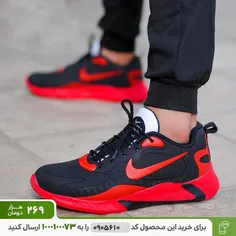 👟کفش مردانه Nike مدل Air 270 (مشکی قرمز)