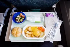 غذای هواپیما خوشمزه به نظر نمی آید