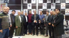 افتتاح ستاد هنرمندان حامی دکتر روحانی در اردبیل