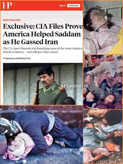 ⭕️فارن پالیسی: پرونده های CIAنشان میدهد آمریکا با تصاویر 
