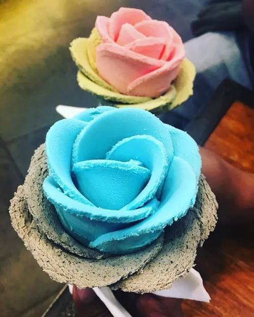 بستنی هایی به شکل گل در سیدنی استرالیا