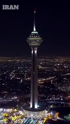 برج زیبا و مدرن میلاد، تهران بزرگ، پایتخت ایران