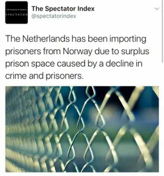 هلند به دلیل فضای إضافی زندان، از نروژ #زندانی وارد می کن