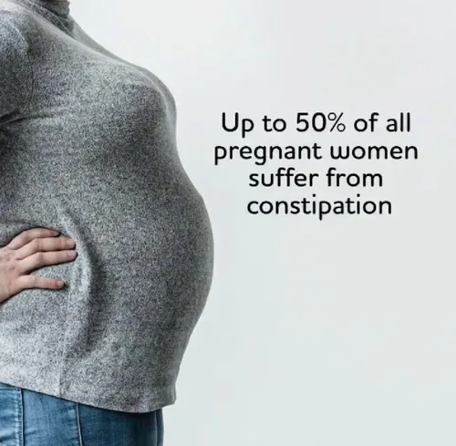 Up to 50��of all pregnant women suffer from constipation.