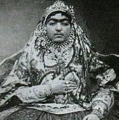 همسر زیبای ناصرالدین شاه 10 روز پس از ازدواج