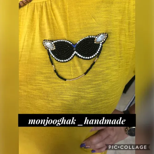 آدرس اینستاگرام:@monjooghak handmade جواهردوزی دستسازه گل