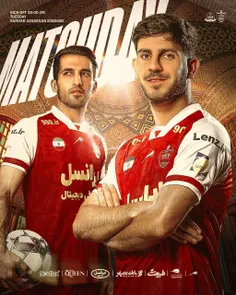 پوستر باشگاه پرسپولیس برای بازی امروز مقابل شمس آذر