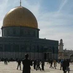 What an honour visiting and praying at Al-Aqsa. An indesc