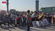 📣 حضور ورزشکاران جوان پارالمپیکی در مراسم تشییع پیکر پاک 