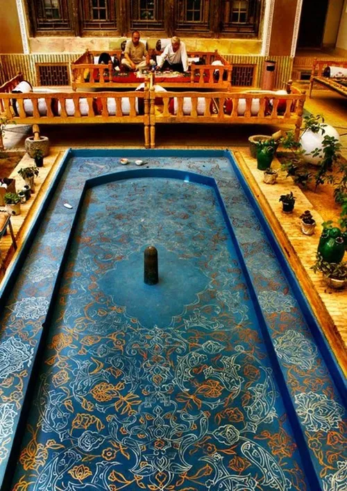 هتل سنتی فارسی ، یزد، ایران