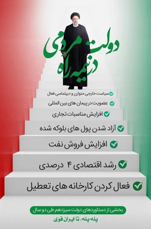 پله پله تا ایران قوی ...