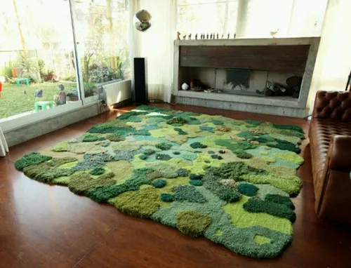 حس لطافت طبیعت در خانه با فرش های دستبافی هنرمند آرژانتین