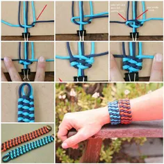 #ایده#خلاقانه برای ساختن#دستبند دخترانه