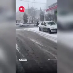 🎥«بارش برف» نشانه جدید سقوط نظام!