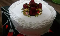 این کیک سالگرد ازدواج خواهری