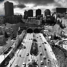 A view of Hakim Expressway. #Tehran, #Iran. Photo by Hami