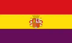 پرچم جمهوری دوم اسپانیا (رنگ بنفش فقط تو ساسانیان نبود (کیف شدیم))