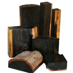 چوب سیاه آفریقایی (dalbergia melanoxylon) گران ترین و کمی