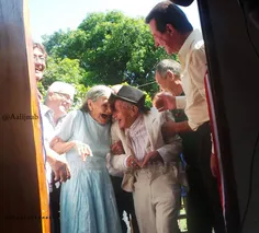 عروسی پیرمرد 100 ساله و پیرزن 93 ساله.