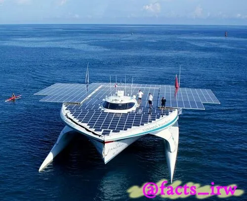 بزرگترین کشتی خورشیدی جهان