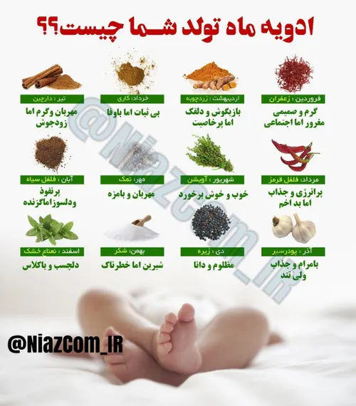 ادویه تولد