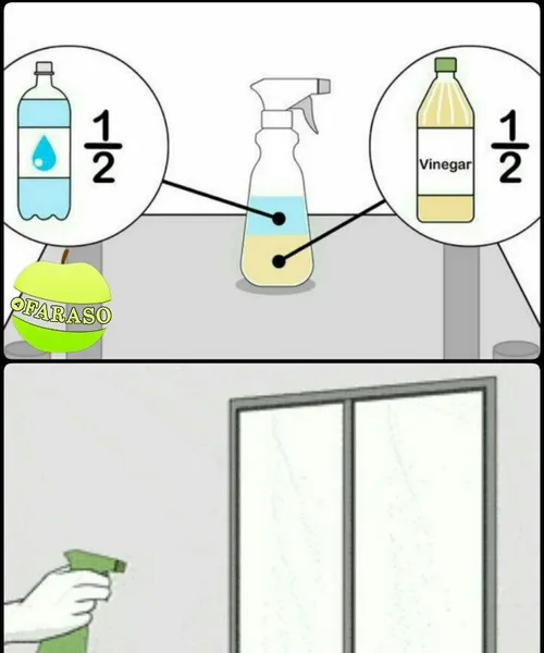 چطوری تو خونه شیشه پاک کن درست کنیم؟