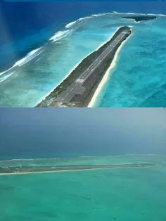 زیباترین فرودگاه جهان دروسط دریا و در جزیره Agatti هند،ای