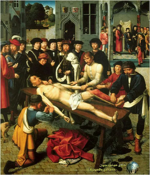 دباغی(پوست کنی)یکی از شکنجه های قرون وسطی بود که در آن قر