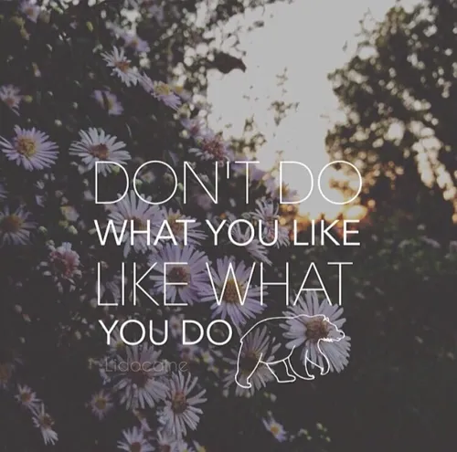 کاری که دوس داری انجام نده،