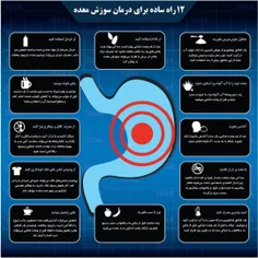 سوزش معده امانتان را بریده؟🤔 