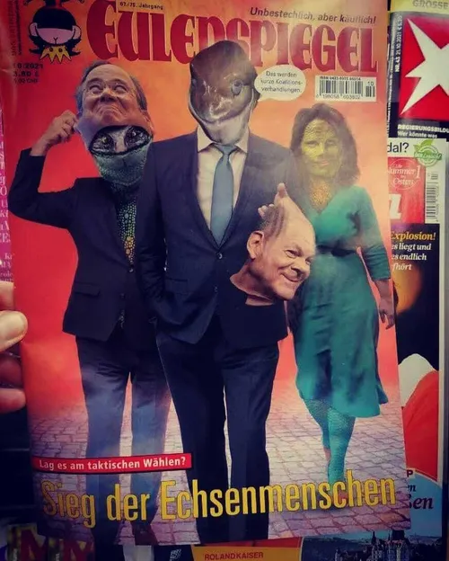 🔴 یک مجله ی چاپ آلمان در اقدامی بی سابقه سیاستمداران را ا