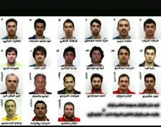 تمام اعضای تیم ملی والیبال ایران