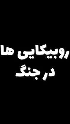 روبیکایی ها در جنگ: