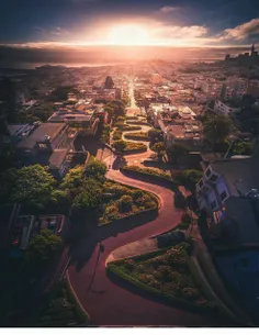 خیابان مشهور لمبارد سانفرانسیسکو