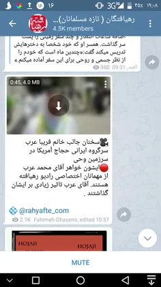 🎥 سخنان جالب خانم فریبا عرب سرگروه ایرانی حجاج آمریکا در 