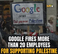 ⭕️‏۲۰ کارمند دیگر گوگل به دلیل حمایت از فلسطین اخراج شدند