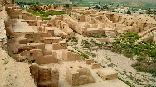 قلعه تل شهری باستانی با قدمت 5000 ساله در باغملک خوزستان
