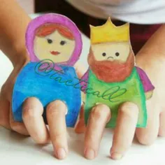 برای کوچولوهای عزیزتون عروسکای انگشتی درست کنید هم یادگیر