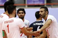 امروز ساعت ۱۹ تیم (ب)والیبال ایران در مرحله ی نیمه نهایی 