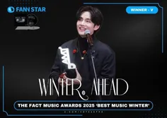 آهنگ Winter Ahead تهیونگ در بخش "Best Music (Winter)" مرا