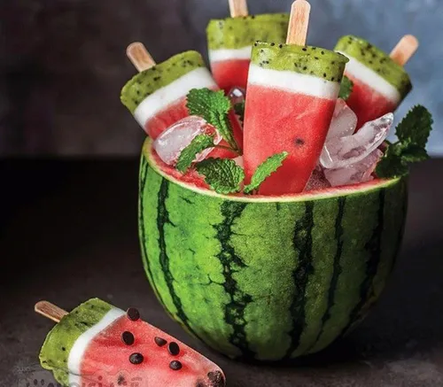 🍉 اسموتی یخی هندوانه ای 🍉